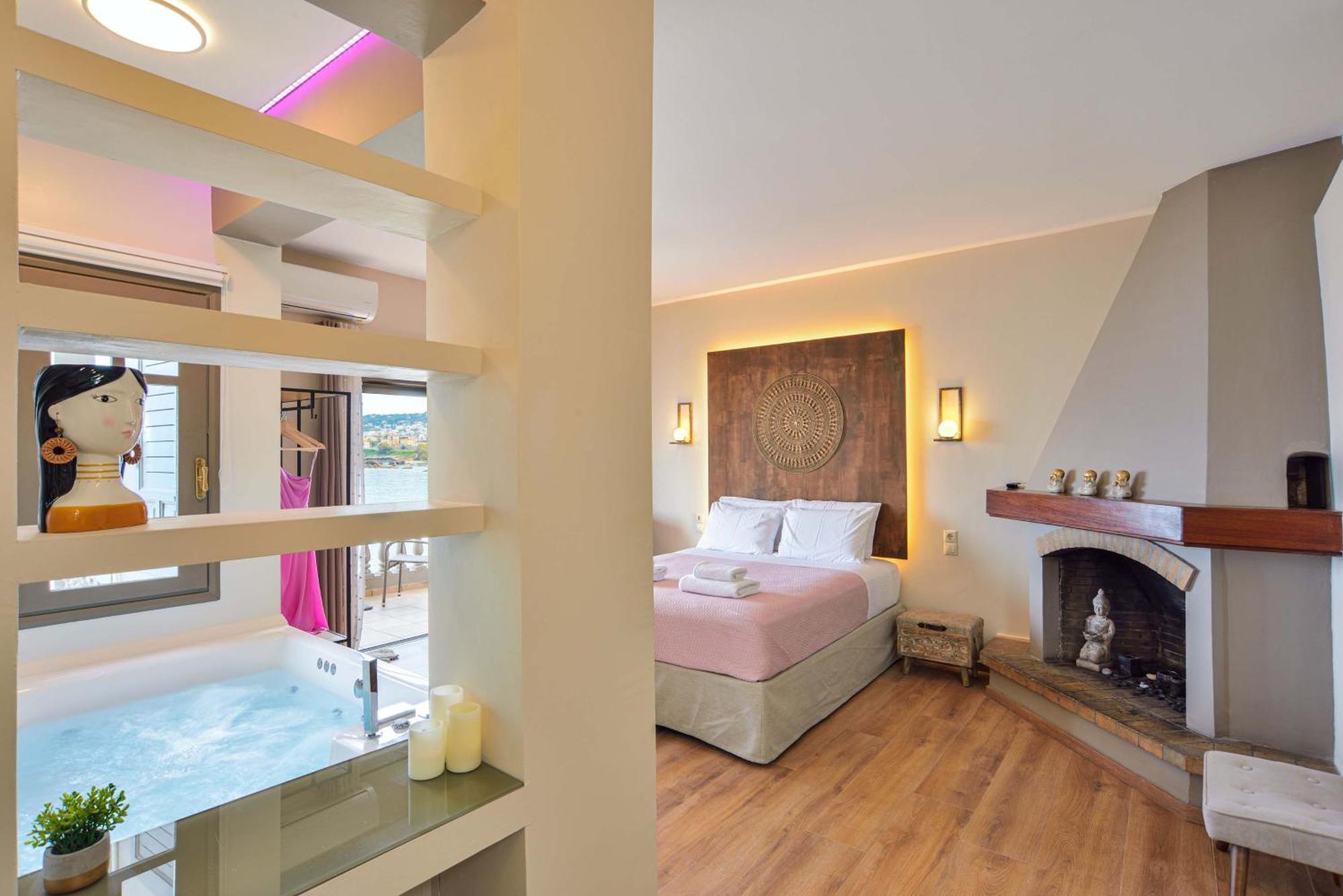 חאניה East Seafront Suite מראה חיצוני תמונה